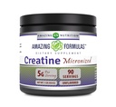 Erstaunliche Formeln Mikronisierte Kreatin-Monohydrat-Pulver-Ergänzung | 5000 mg pro Servieren | Ideal Pre & Post Workout-Ergänzung | Made in USA (1 LB, Unflavored)