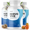 Nervovive Nerve Support Supplement - Advanced Formula Nerve Health Supplements, All Natural Potent Supplement, Maximum Strength for Overall Health and Wellness - 60 Kapseln, 3 Monate Versorgung