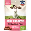 Pet Naturals Daily Probiotic für Katzen, 30 Chews - Verdauungs- und Immununterstützungsergänzung für Katzen