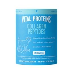 Vitalproteine Collagen Peptide Pulverergänzung für Hauthaar Nagel Joint Health oder Support - hydrolysiertes Collagen - Unflavored, 7 Servierungen