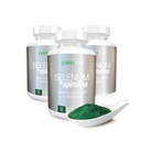 Paleolf Boost Konzentration, Speicher und Energie mit Premium Selenium + Spirulina - Premium Antioxidante Ergänzung für Gehirnfunktion -180 Tage Versorgung (180 Kapseln) - (3-Pack)