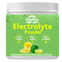 Elektrolyte Pulver Kein Zucker, Elektrolyt-Getränk-Mix, 5 Vitamine & 6 Elektrolyte, Keto Friendly, Kalium & Salz, Zuckerfreies Hydratationspulver, Zitronengeschmack 300g