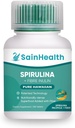 Spirulina + Fibre Inulin - Kräuterergänzung, Spirulina Hinzugefügt Fiber Vegan Tabletten für Verdauungsgesundheit, 600mg Spirulina, Vegan & GMO Free (180 Tabletten)
