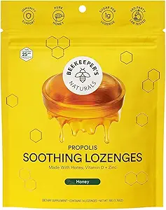Beekeeper's Naturals Beruhigende Honig & Elderberry Flavor Cough Drops