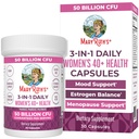 MaryRuth Organics 3-in-1 Tägliche Gesundheit 40+ Probiotika für Frauen | Klinisch getestet | Estrogen Supplement für Frauen | 50 Billion CFU | Allergen Free | 30 ct