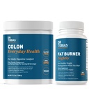 Dr. Tobias Colon Jeden Tag Gesundheit und Fat Burner Nightly, Daily Digestive & Night Time Metabolic Support, Curb Cravings, Boost Energy & Gut Health, Non-GMO