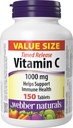 Webber Naturals Vitamina C Timed Rilasciare 1000mg, 150 schede