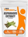Polvere di estratto di asparagi BulkSupplements.com - Supplemento di erbe, Polvere di Shatavari - senza glutine, 2g per porzione, 250g (8.8 oz) (pacchetto di 1)