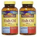Naturgemachtes Fischöl 1200mg mit Omega-3, 400 Softgels