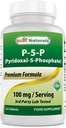 Best Naturals P5P Vitamin B6 (Pyridoxal 5 Phosphate) 100 mg/Serving - 120 Tabletten - eine aktive Form von Vitamin B6.