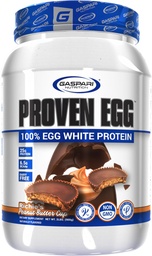 Gaspari Nutrition Proven Egg, 100% Egg White Protein, 25g Protein, Keto Friendly, Dairy und Lactose Free, Soy Free (2 lbs, Peanut Butter Cup)