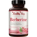 High Strength Berberine Supplement 500mg - Einmal täglich Potent Berberine 500mg Antioxidant Quercetin Ergänzung für Herzalterung und Vitalität Unterstützung - Vegan Friendly & Made in the USA (180 Servietten)