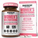 Multivitamin für Frauen - Nahrungsergänzungsmittel für Energie, Immunität und weibliche Unterstützung - Tägliche Vitamine für Frauen mit Biotin, Calcium, Magnesium - Non-GMO, Vegetarische Frauen Multivitamin - 120 Caps