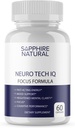 Offizielle... Neuro Tech IQ Brain Supplement - Neurotech Iq Focus Formula Enhancement Pills (60 Kapseln)