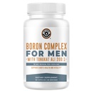 Boron Ergänzung für Männer mit Tongkat Ali - Vitamin D3, Zink Picolinate 30mg, Longjack Tongkat Ali für Männer - Boron Citrate 10mg für Männer Gesundheit - Non GMO, Glutenfrei, keine Allergene - 60 Count