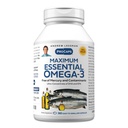 ANDREW LESSMAN Maximum Essential Omega-3 Unflavored, 360 Softgels - Ultra-Pure Omega-3 Fish Oil 1200 mg-High DHA, keine Mercury Supplement-Small, einfach zu schlucken Fischöl Kapseln