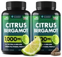 (2 PACK) Zitrus Bergamotte Extrakt 1000mg - Citrus Bergamotte Ergänzung für Zirkulationsgesundheit, Immunität und angenehme Alterung - 2x die Potenz von Citrus Bergamotte 500mg - 240 Vegan Citrus Bergamotte Kapseln