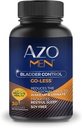 AZO Men Bladder Control, Daily Bladder Support Speziell für Männer hilft Pflege gesunder Blasenkontrolle und Reduzieren Okzialer Not*, unterstützt Prostatagesundheit*, 30 CT