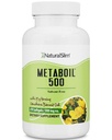 NaturalSlim Evening Primrose Oil für Damen 1500mg aus Kaltgepresstem Öl - Metaboil 500 GLA Supplement Gamma Linolenic Säure für Frauen Gesundheit, Stoffwechsel, Herz & Haut Gesundheit - 270 Softgels