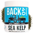 Bio Kelp Pulver für Hunde, Getrocknete See Kelp Ergänzung für Schilddrüsenfunktion, Zahngesundheit, Immununterstützung, Verdauung, Haut und Mantel - Iodine Rich - Multivitamin für Katzen & Hunde 16oz - Made in USA