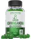 Atlantis Nutrition Ashwagandha Gummies - 1500 MG pro Servieren - Fördert Beruhigung, verbessert Mood, steigert Energieniveau und stärkt Immunsystem - Formuliert mit Vitamin D & Zink - Vegan | 60 Zähler