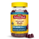 Natur Made Advanced Multivitamin Gummis für ihn mit Magnesium Citrat, Calcium & Alle 8 B Vitamine, Multivitamin für Männer, 90 Gummie, 30 Tage Versorgung