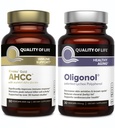 Qualität des Lebens Eigenschaften Kinoko Gold AHCC und Oligonol Lychee Extract - Immune Support Healthy Aging Bundle