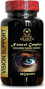 Vision Support Natural Formula - Visions Support Formula - Vision Support Supplemento con Zinc, Beta-Carotene & Lutein - Antiossidante Blend - 1 Bottiglia 60 Capsule