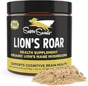 Super Snouts Lion's Roar Lion's Mane Mushroom Supplement für Hunde und Katzen, 2.64oz - Made in USA Bio Lions Mane für kognitive Funktion und Gehirngesundheit