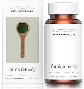 Frische Wasser Algen Kapseln - Chlorella Spirulina Pillen für die Entgiftung - Potent Chlorophyll - Organic Powder Supplement - 60 Kapseln - Optimal 50/50 Blend