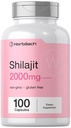 Horbaach Shilajit für Frauen | 100 Kapseln | 2000mg | Non GMO, Gluten Kostenlose Ergänzung