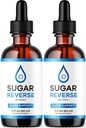(2 Pack) Sugar Reverse - Gocce invertite dello zucchero, Gocce inversa dello zucchero Recensioni, Recensioni inversa dello zucchero, Gocce inversa dello zucchero Supporto Supplemento liquido ufficiale, Goccia inversa dello zucchero, 2 Bottiglie per 2 mesi