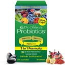Dr. Ohhiras Probiotika Originalformel mit 3 Jahre gefruchteten Präbiotika, Live Active Probiotics und das einzige Produkt mit postbiotischen Metaboliten, 60 Kapseln
