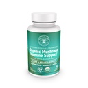 Bio Pilz Immununterstützung Kapseln, 9 Pilzmischung für Immungesundheit & Wellness mit Reishi, Lion's Mane, Cordyceps & More - 100% Pure, Non-GMO, Vegan