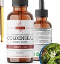 Goldenseal Tincture | Premium Alkoholfreie Kräuterextrakt aus Goldenseal Wurzel | Liquid Botanical Supplement | Traditionelle Kräuterformel | Made in USA - 2 oz (60 ml)