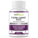 Glucosamin Chondroitin MSM Joint Supplement mit Kurkuma & Boswellia - Gemeinsame Unterstützung für Männer und Frauen - Fördert Mobilität - Flexibilität & Komfort – Gemeinsame Gesundheit – Made in USA – 90 Kapseln