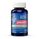 Mami's Bliss Prenatal Multivitamin mit Eisen und Folsäure, unterstützt die Baby-Entwicklung + Mama Immunsystem & Energie Levels w/ B Vitamine & Probiotics, Vegan & Gluten frei (45 Portionen)