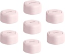 Cadence Travel Container - Pill Case Set - Magnetic Travel Capsules,Tagesmedizin Organizer für Pillen, Ergänzungen, & Vitamine - 7 Flex Smalls (0.56oz) für Wöchentliche Pille Organizer - Petal