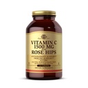 Solgar Vitamin C 1500 mg mit Rose Hips, 180 Tabletten - Antioxidant & Immununterstützung - Gesamtgesundheit - Unterstützt gesunde Haut & Gelenke - Non GMO, Vegan, Glutenfrei, Dairy Free, Kosher - 180 Servierungen
