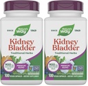 Nature's Way Kidney Bladder, traditionelle Kräuter Ergänzung, 900mg pro Servierung, 100 Vegan Kapseln (Pack von 2)
