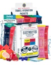 CLÉS NUTRIENTS Electrolytes Packets en poudre Pas de sucre - 4 saveurs délicieuses dans les paquets d'hydratation 20 Pack - Pas de calories, sans gluten Electrolytes Packets en poudre - Keto Friendly, Non OGM, Fabriqué aux États-Unis