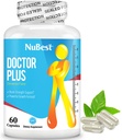 NuBest Doctor Plus mit Calcium, Vitamin D3, Vitamin K2 (MK7), Magnesium Kapseln für Knochenstärke, gesunde Knochen, Immunität, Calcium Max Absorption für Alter 10+ | 60 Kapseln | 1 Monat Versorgung