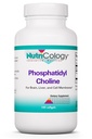 Nutricology Phosphatidyl Choline Supplement - Lecithin Capsules, Verdauungsenzyme für Leber, Fett Verdauungsunterstützung, Choline Ergänzungen für Fettleber, 1540mg Softgels - 100 Count