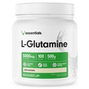 Bucked Up L-Glutamine 500g Powder, Gluten-Free, Non-GMO, Unflavored (100 Servings)