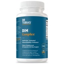Dr. Tobias DIM Complex, Hormon Balance für Frauen und Männer, DIM Ergänzung mit BioPerine, Broccoli Extract & Calcium D-Glucarate Estrogen Detox Balance Complex, Non-GMO, Vegan, 60 Kapseln