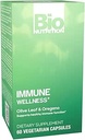 Bio Nutrition Immune Wellness Supplement 60 Vegetarische Kapseln | Olive Leaf und Oregano | Mineralien und Antioxidantien für allgemeine Gesundheit Unterstützung | Immununterstützung