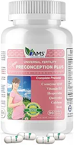 Amerika Medic & Science Preconception Plus (90 Kapseln) Empfängnis und Fruchtbarkeitsergänzung | Physician Formulierte Pillen zur Unterstützung Empfängnis | Pränatale Vitamine Best für Frauen versuchen, Conceive