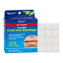 Quantum Health Lip Clear Invisible Cold Sore Patches for Lips Helfen Sie Shield & Hide Cold Sores zu beruhigen - Hilft die Kontamination zu verhindern - Fever Blister Bandages for Women & Men - 12 Count