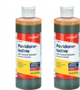 Leader Povidone Iodine 10% Prep Solution USP, Erste Hilfe Antiseptic Wound Cleanser, Wound Wash, Antiseptische Seife (8 Fl Oz, Paket von 2)