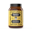 Vollständige natürliche Produkte Verdauungsenzymkapseln, 550mg, 100ct | Pflanzenbasierte Formel, Organische Kapsel Shell, unterstützt Verdauungsbalance & Nährstoffabsorption